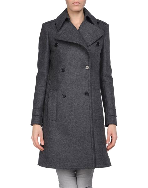 celine grey coat|Celine coats for sale.